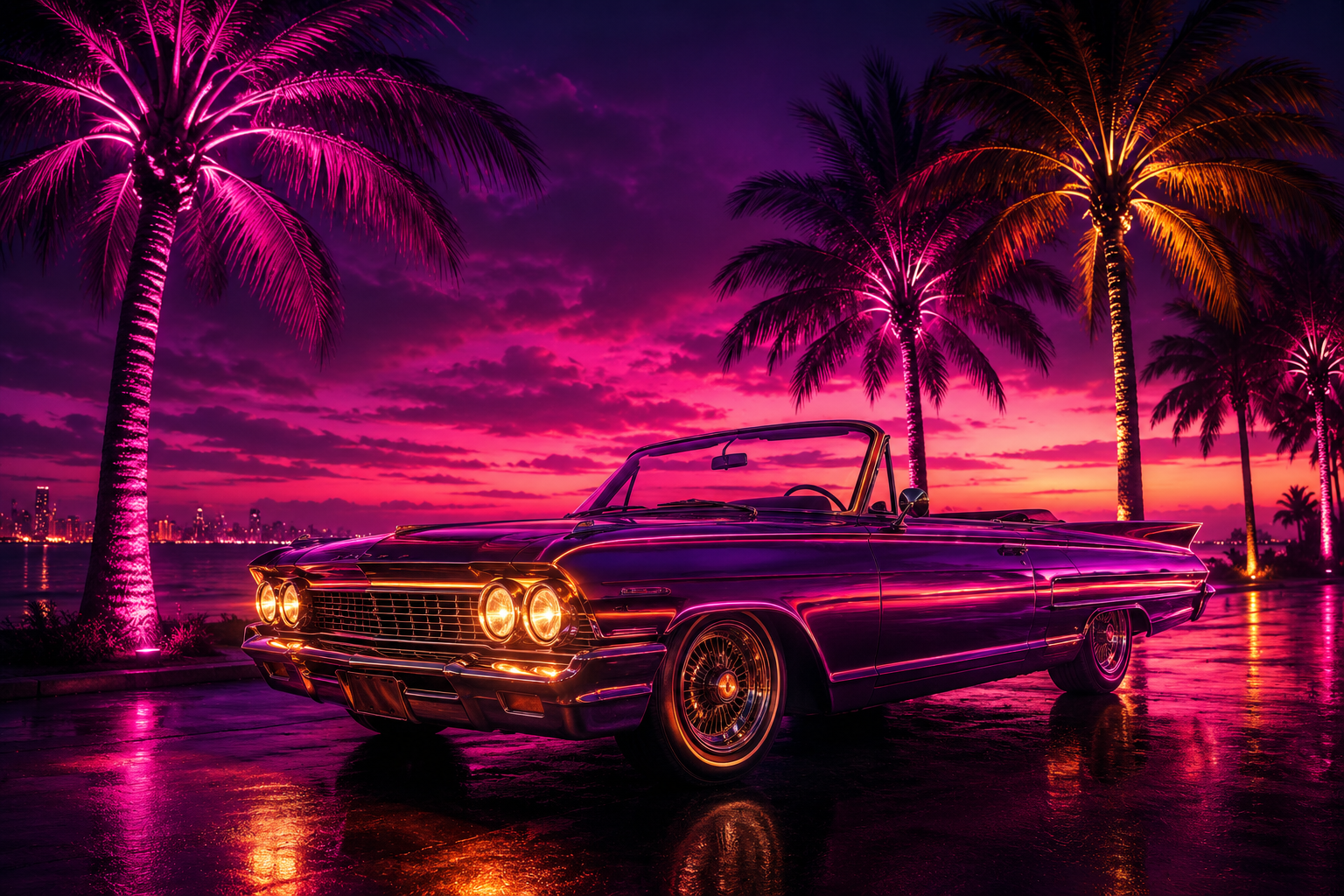 Stylized image representing GTA 6 pre-orders opening with the Vintage Vice City Pack