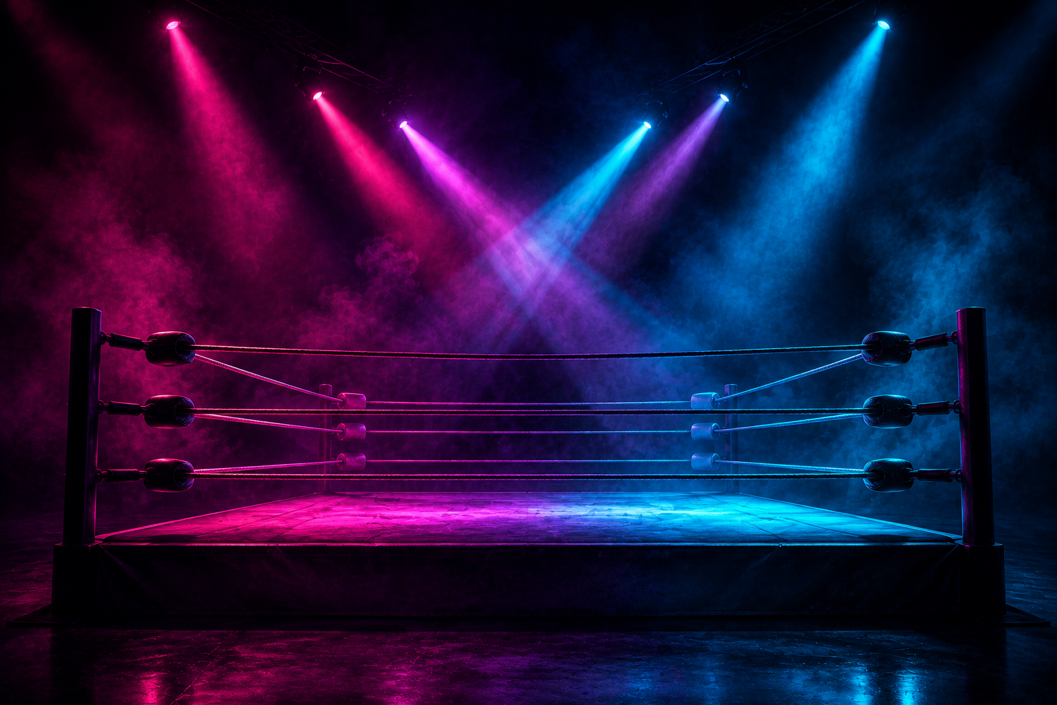 Stylized image representing the WWE Vice City trademark story